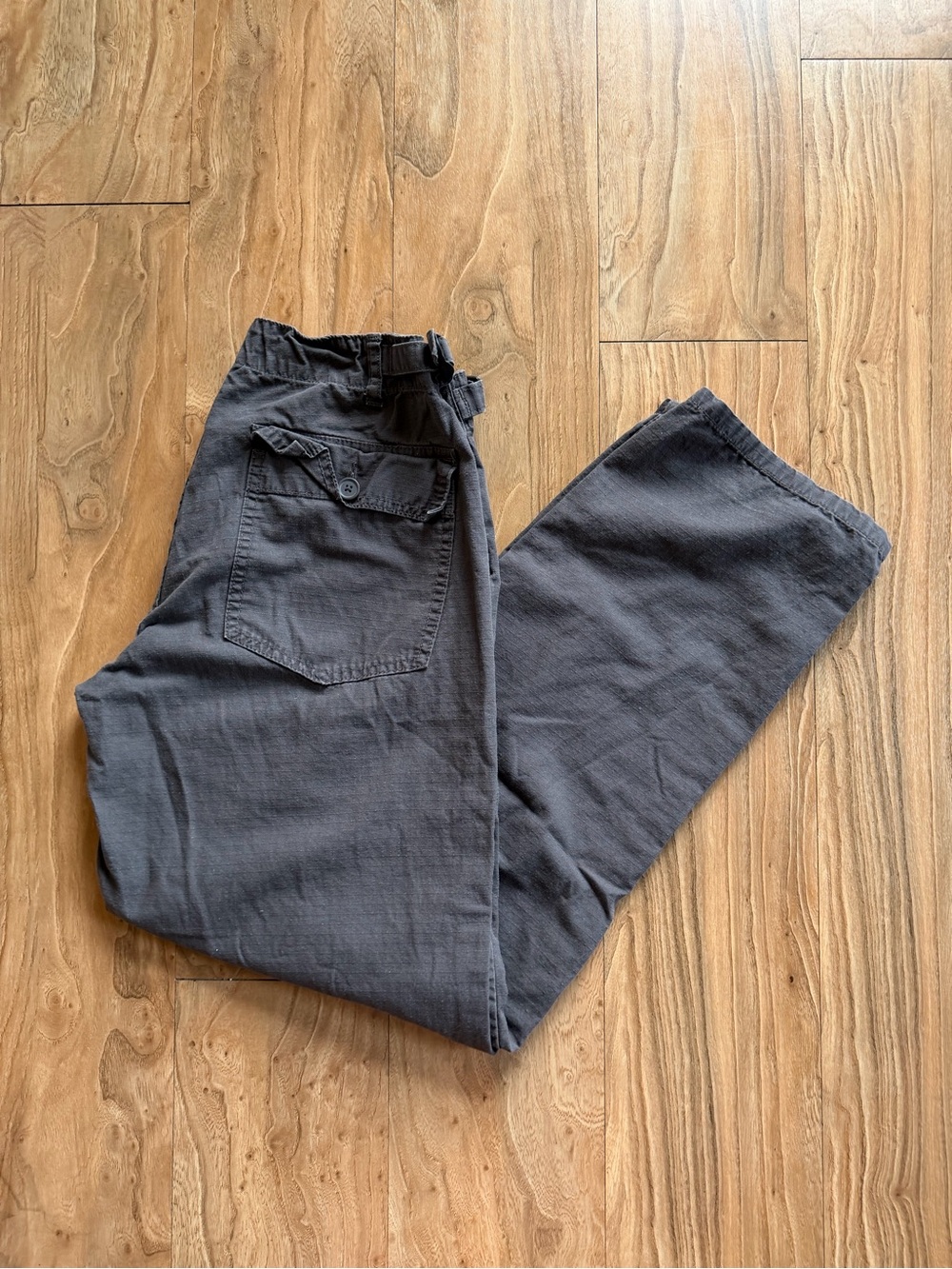 Brandy Melville dark brown cargo utility pants